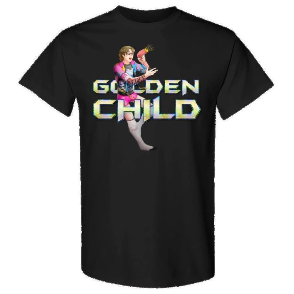 Golden Confetti Celebration Graphic Party Unisex T-Shirt